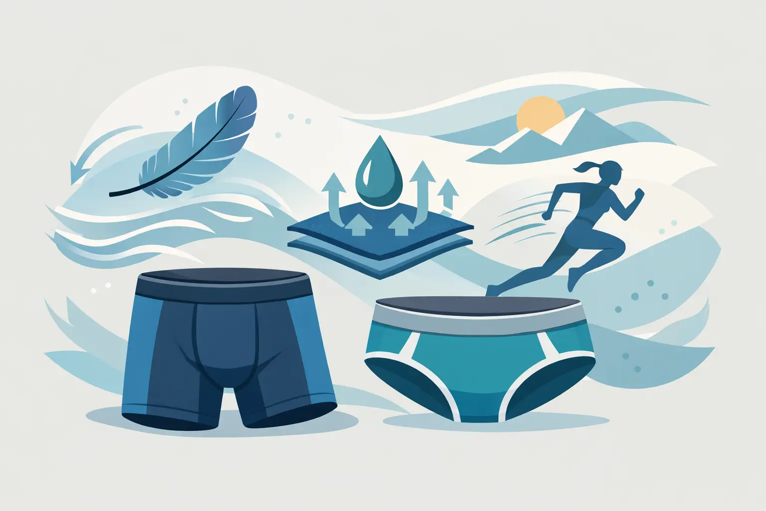 Performance Underwear Materials That Move