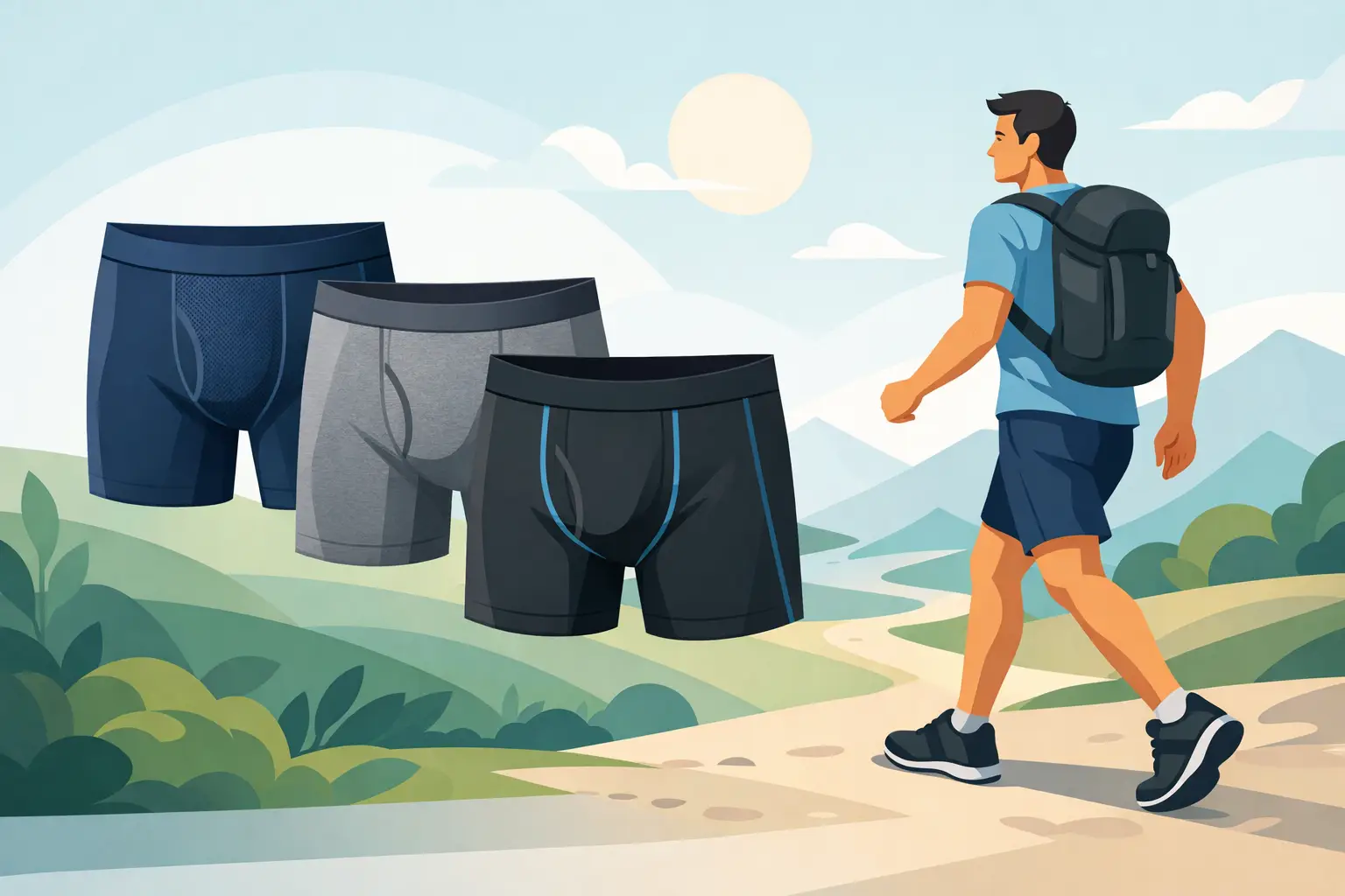 Best Men's Underwear for Walking, Built to Move